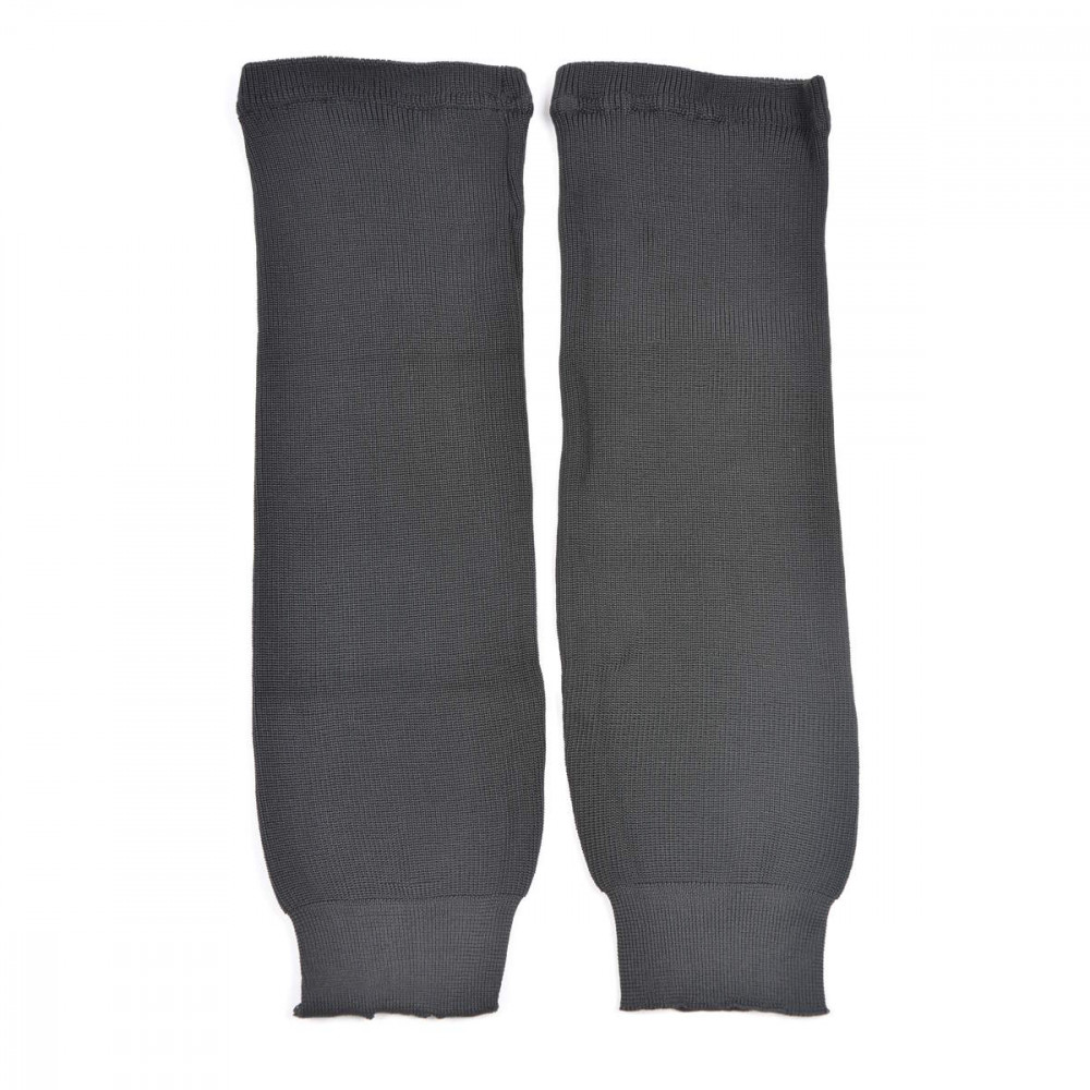 Knitted hockey sock, black (pair) Junior