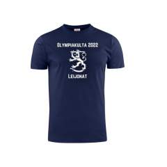 Olympic gold 2022 T-shirt blue SR-XL