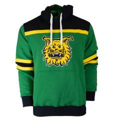Ilves hoodie, green 98-104cm