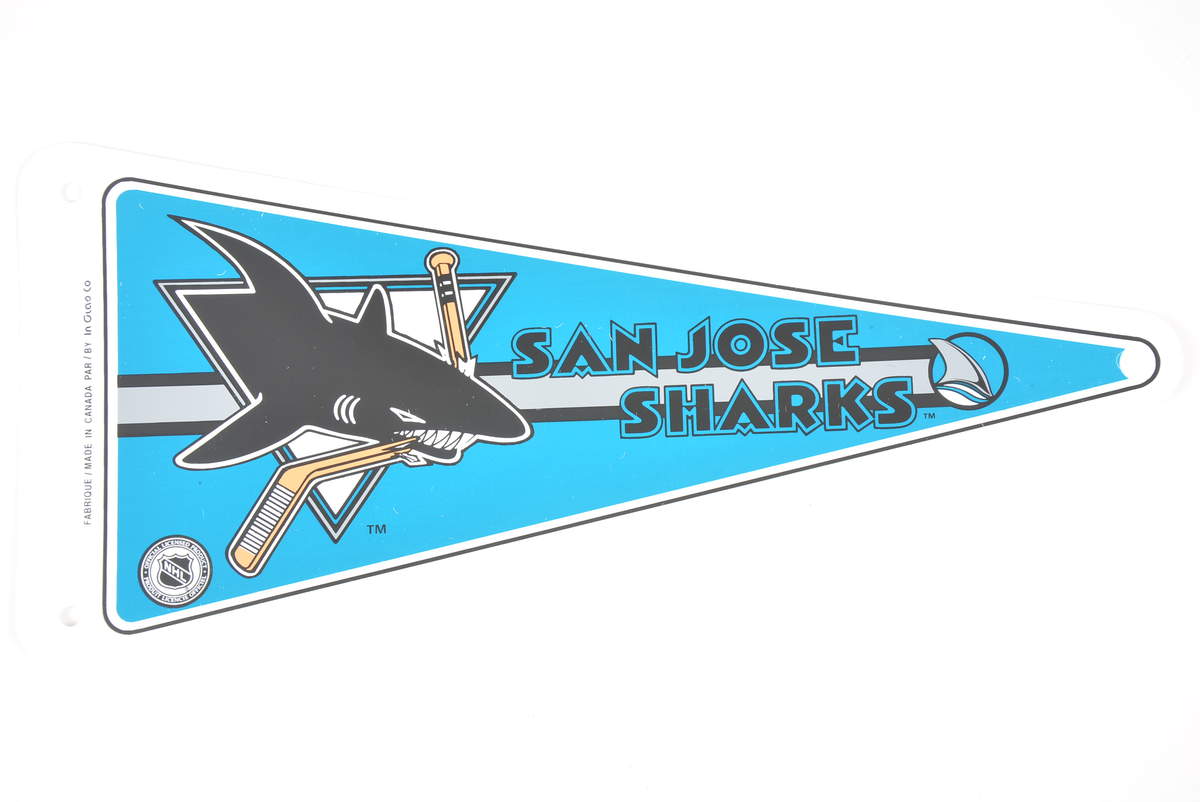 San Jose Sharks nHL pennant Kiekkobussi Kierrätä ja säästä