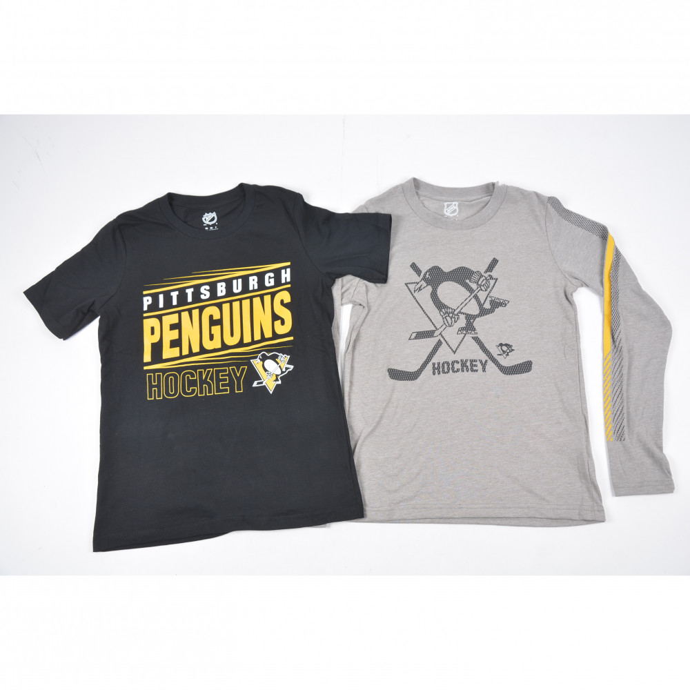 Pittsburgh Penguins T-paita ja pitkähihainen 