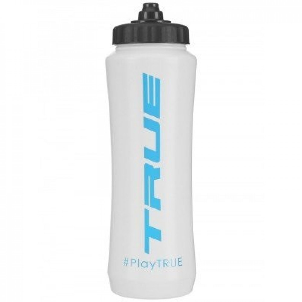 TRUE Hockey drinking bottle, white