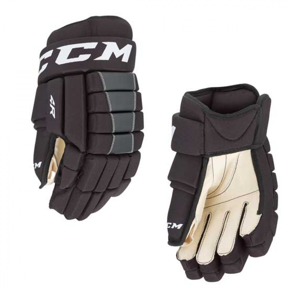CCM Tacks 4R gloves, black