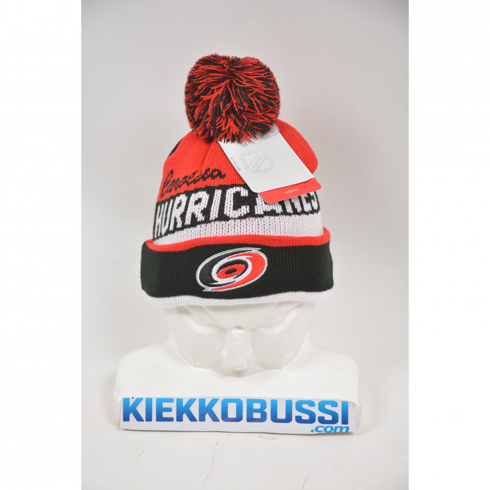 Carolina Hurricanes cuff pom beanie 