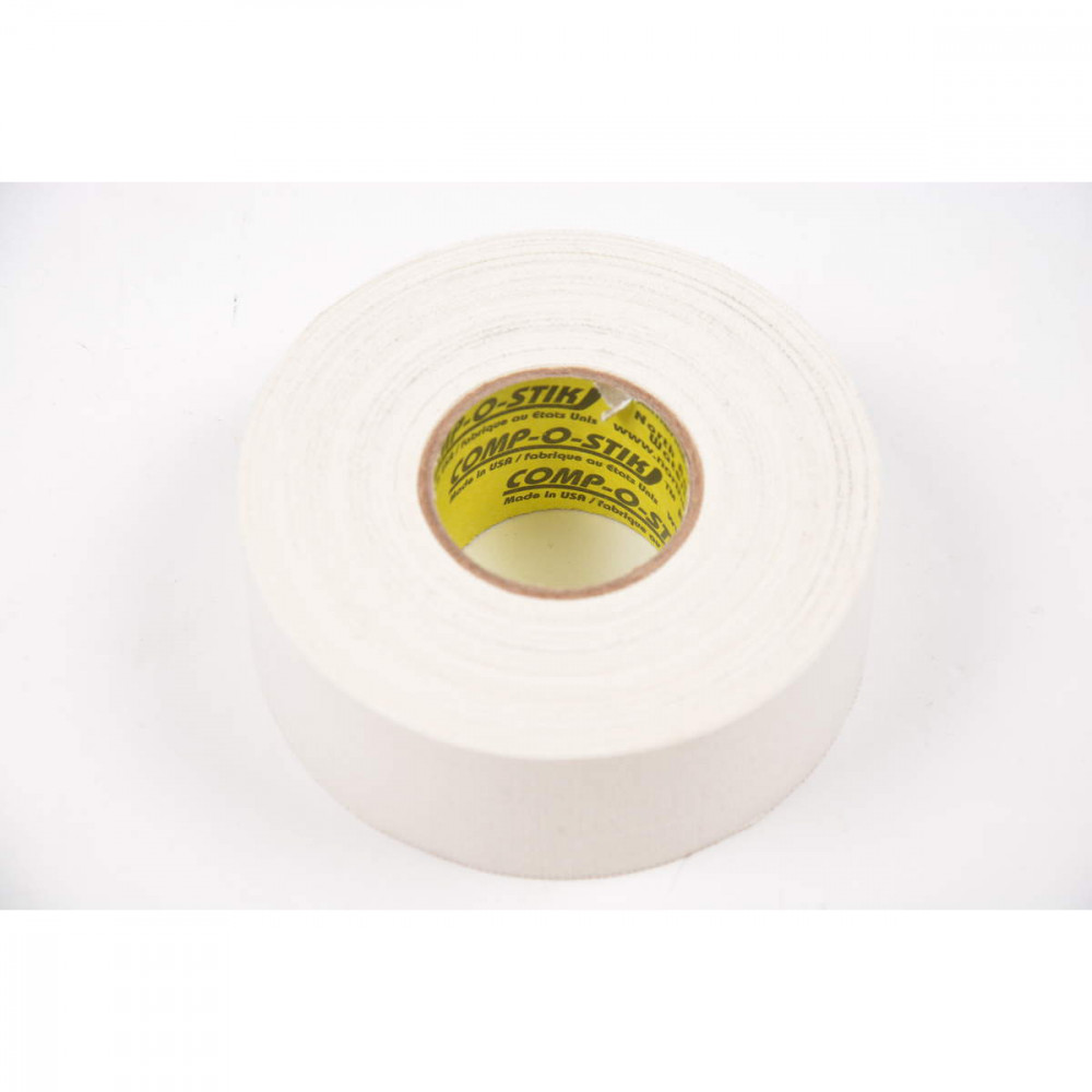 White Comp-o-stik wide stick tape, 36mmx25m