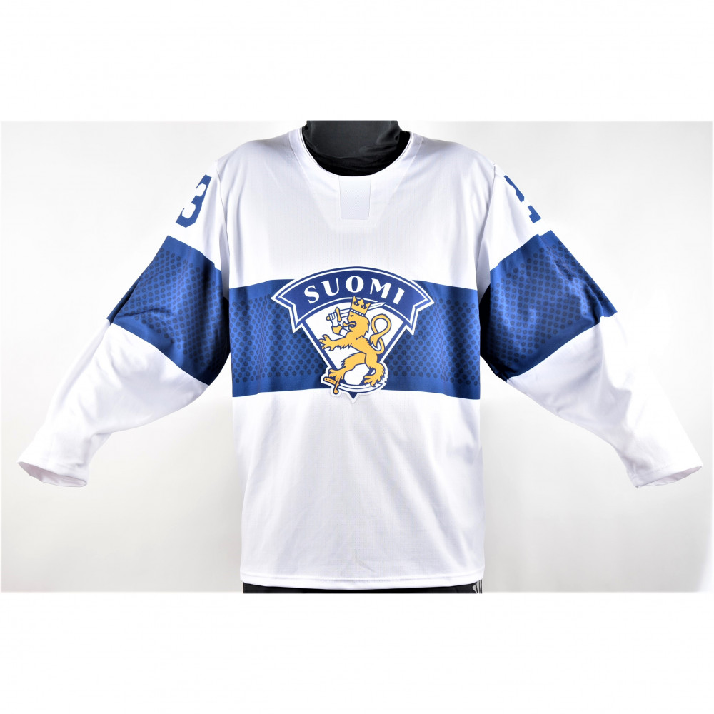 Warrior FIHA 2023 Leijona Fan jersey white SR-XXL 