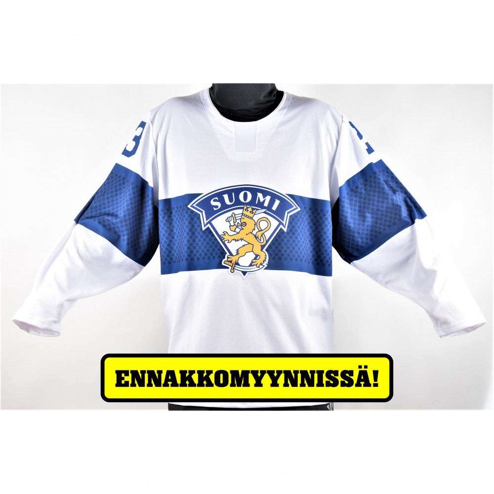 Suomi Premium Fanipaita 2023 valkoinen 
