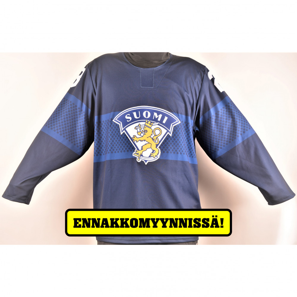Suomi Premium Fanipaita sininen
