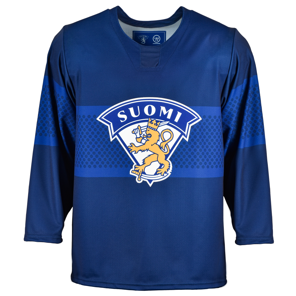 Finland Leijona Premium Fan jersey blue SR-XL