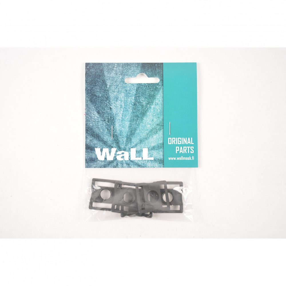 Wall muovisoljet, musta 5kpl