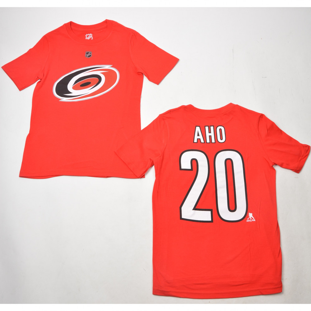 Carolina Hurricanes "Aho" T-paita punainen