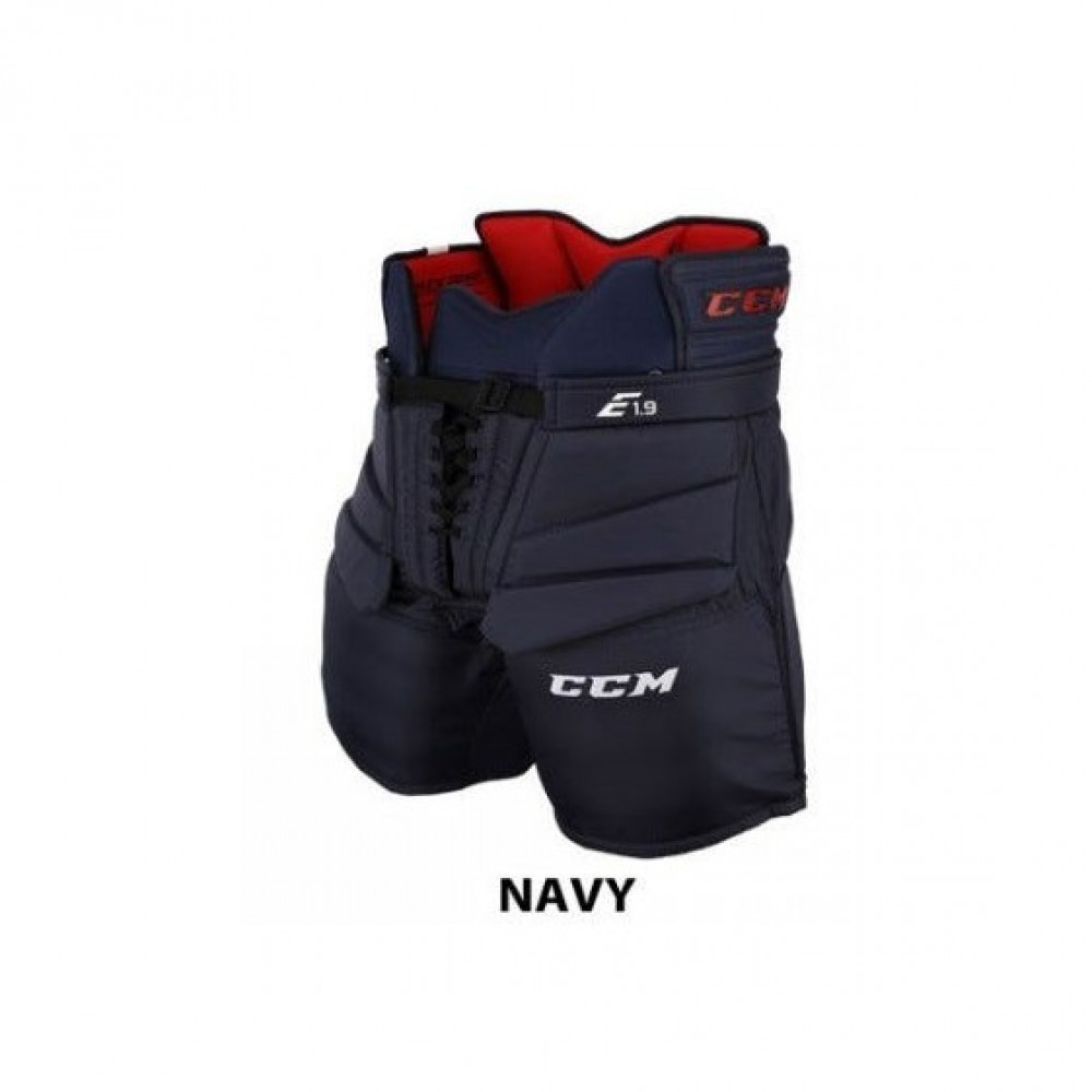 CCM Extreme Flex E1.9 goalie pants, navy