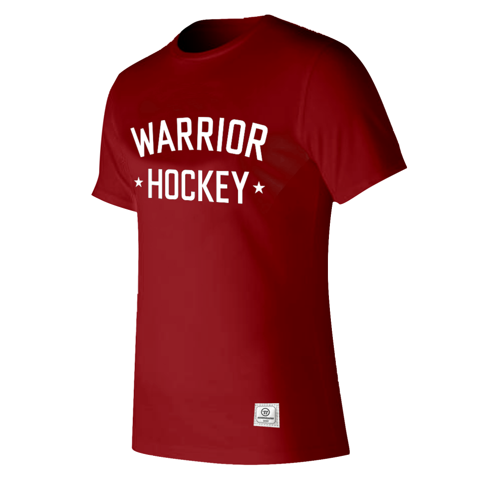 Warrior Hockey t-shirt, burgundy