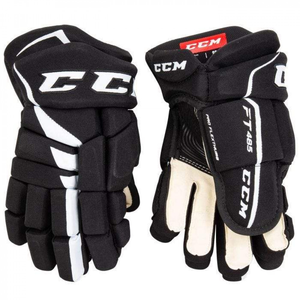 CCM Jetspeed FT485 gloves, black