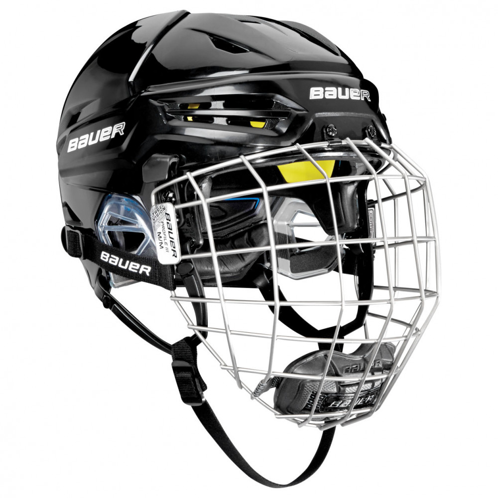 Bauer Re-Akt 95 helmet + cage, black