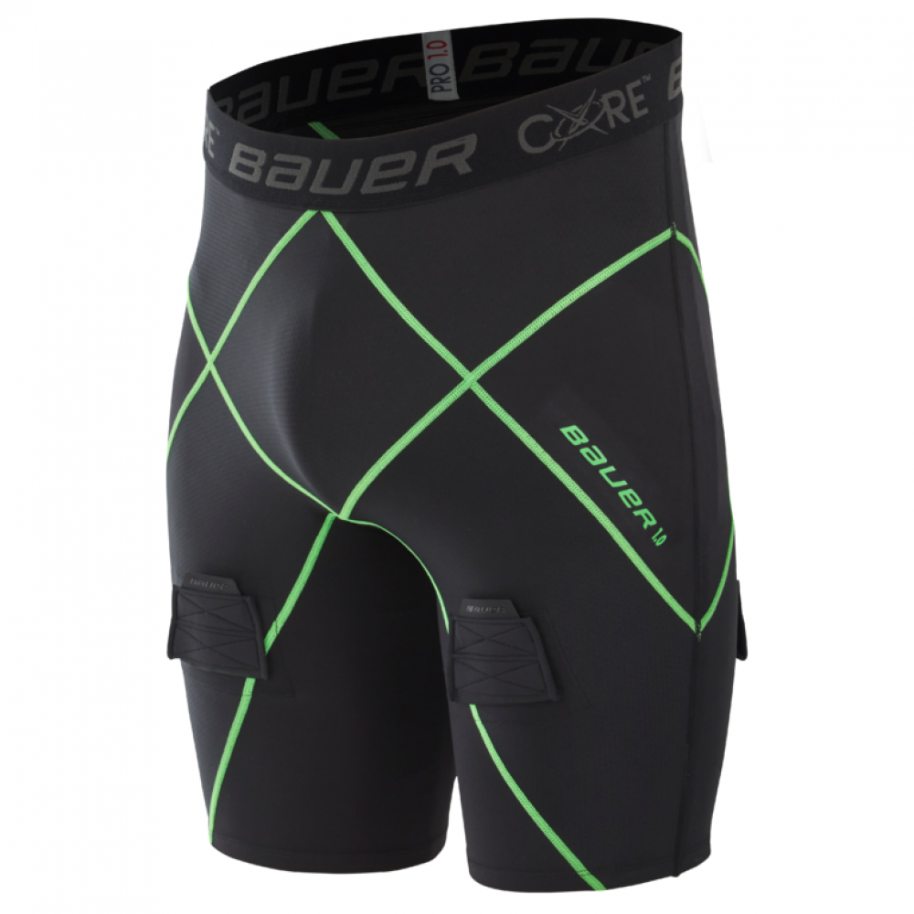 Bauer S21 Core 1.0 kompressio alasuojashortsit