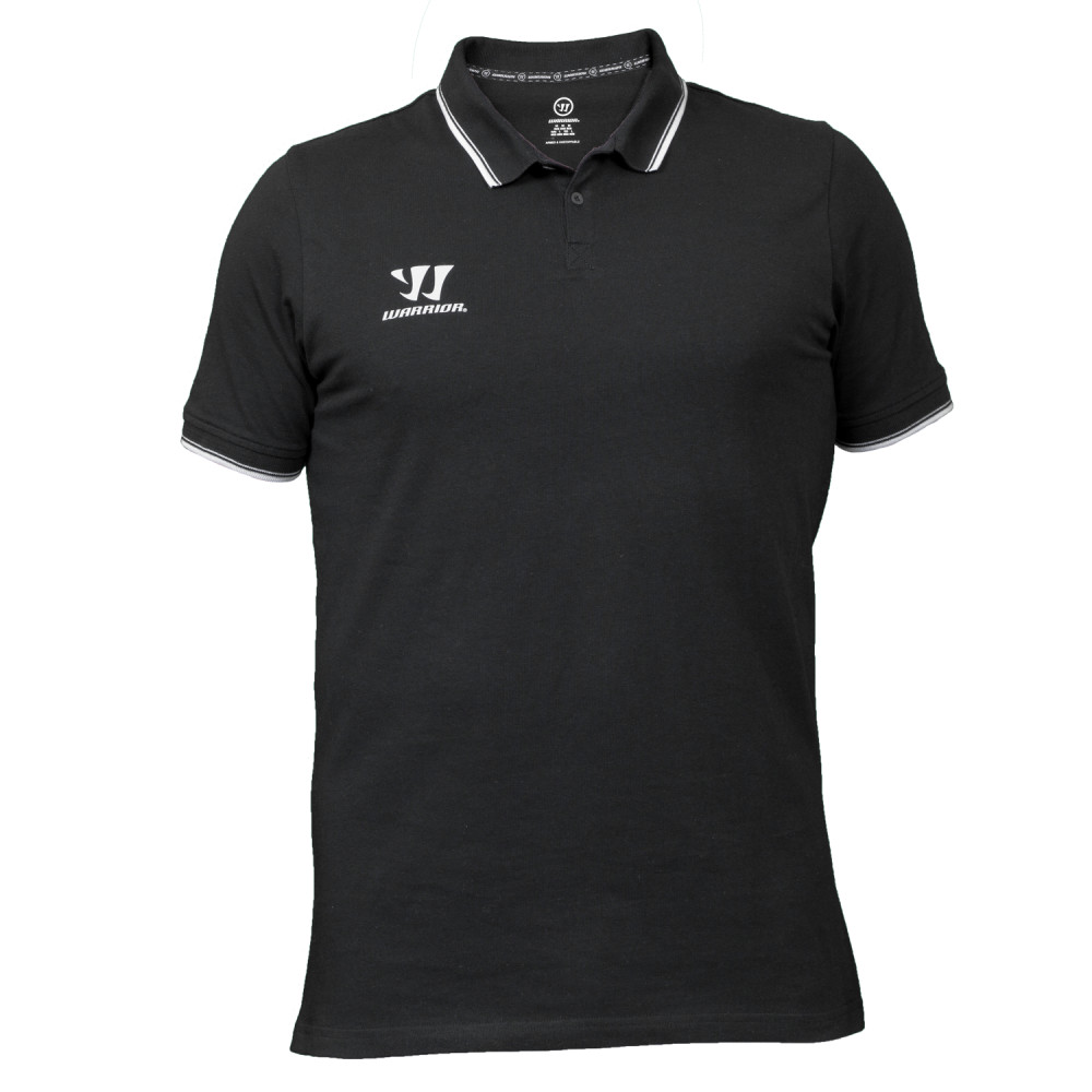 Warrior Alpha X Base Polo pikeepaita, musta SR-XL
