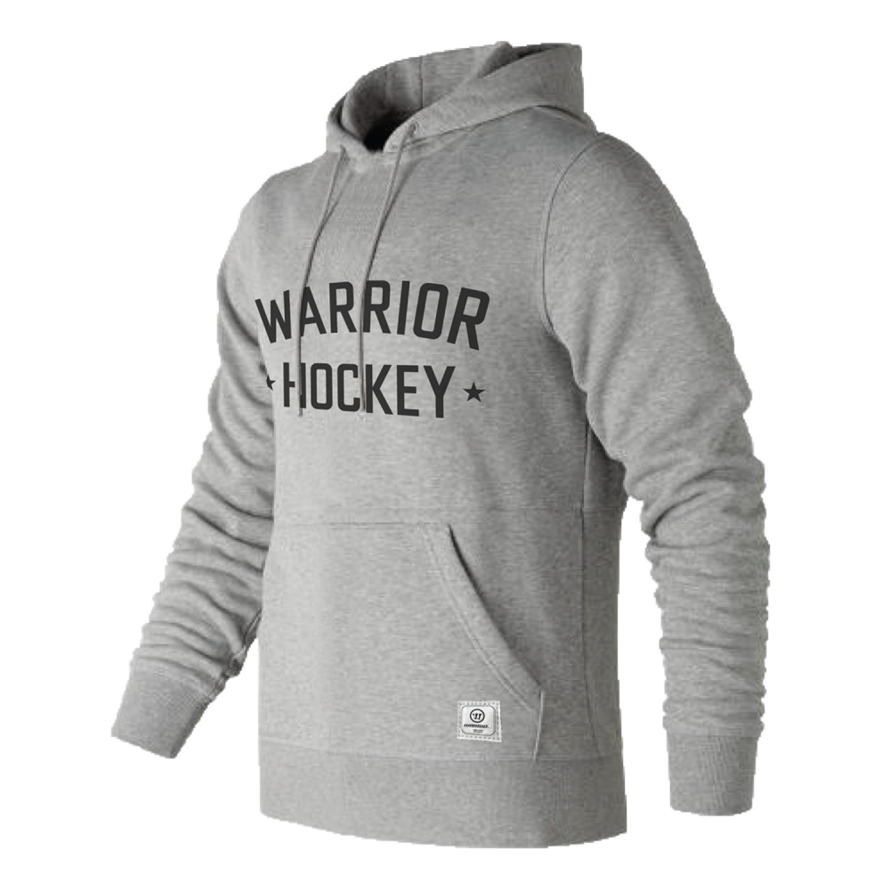 Warrior Hockey Hoodie huppari, harmaa JR-M
