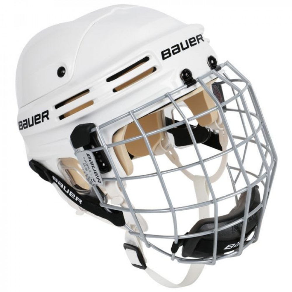 Bauer 4500 helmet + cage white