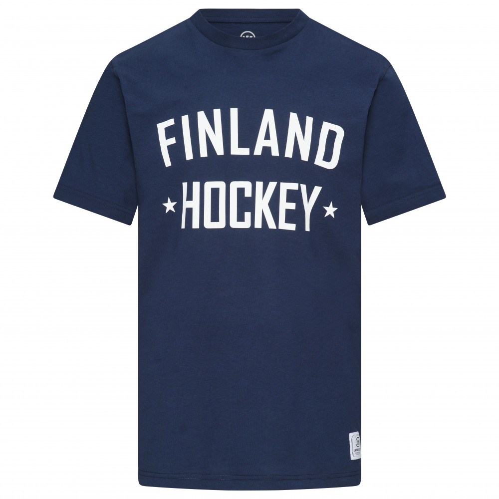 Warrior FIHA 2022 Finland Hockey T-shirt, navy