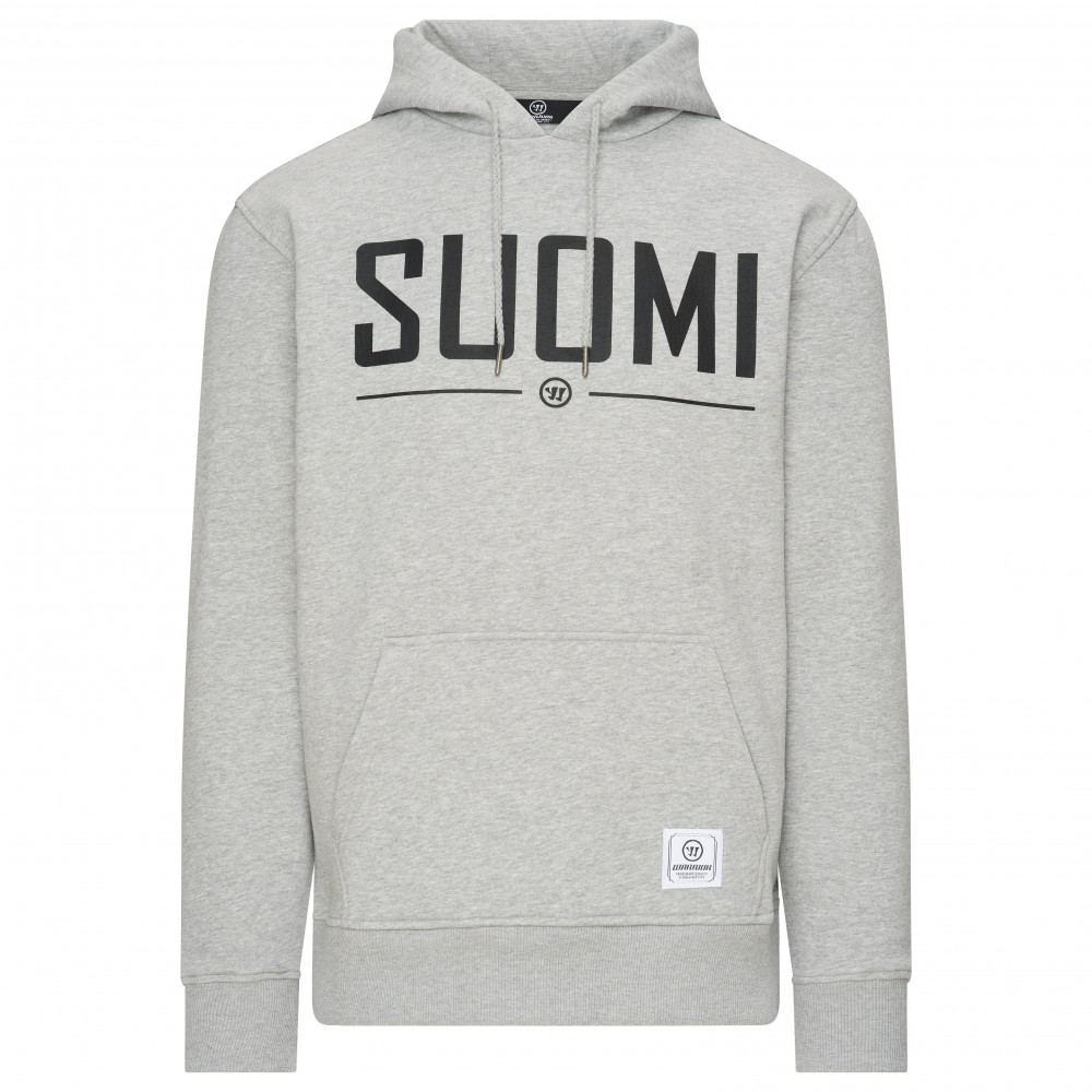 Warrior FIHA 2022 Suomi hoodie, grey