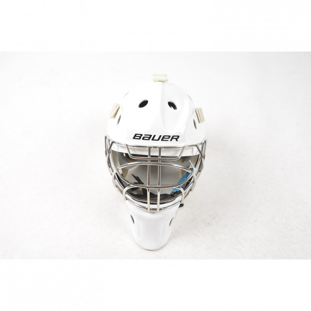 Bauer S21 940 valkoinen maski kromisella CANADA ristikolla JR