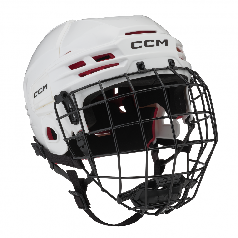 Ccm Tacks 70 Helmet And Cage White