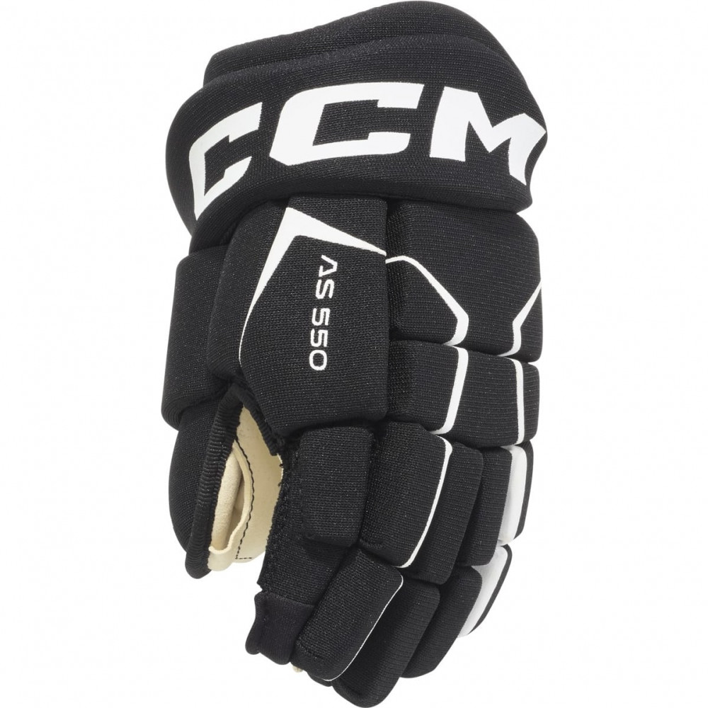 CCM Tacks AS 550 SR gloves, black/white