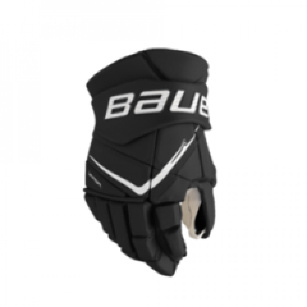 BAUER S25 VAPOR FLYPRO GLOVES BLACK/WHITE SR