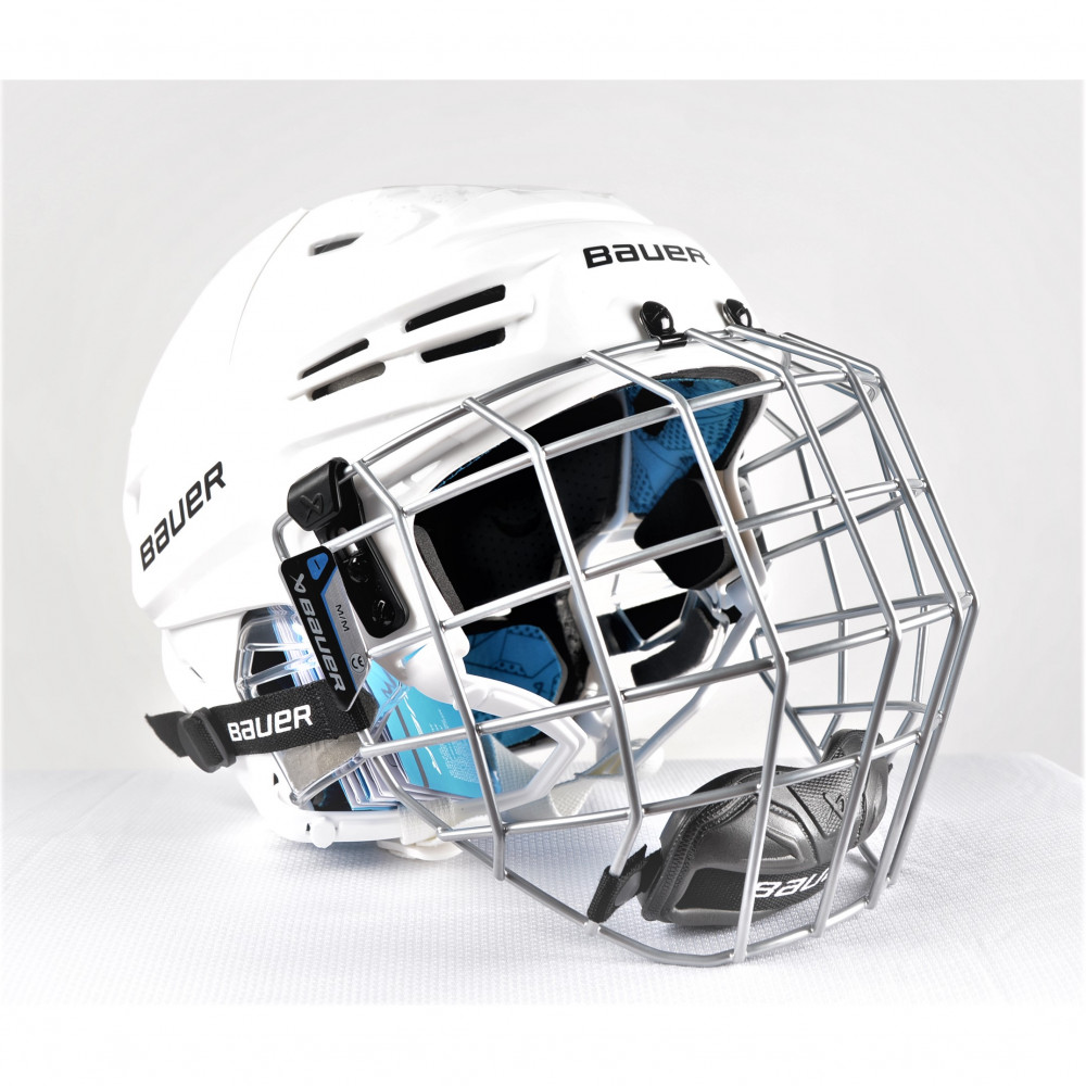 Bauer Re-Akt 65 Helmet Combo White