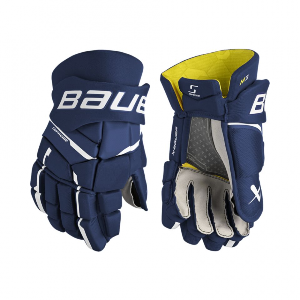 Bauer S23 Supreme M3 Gloves Navy