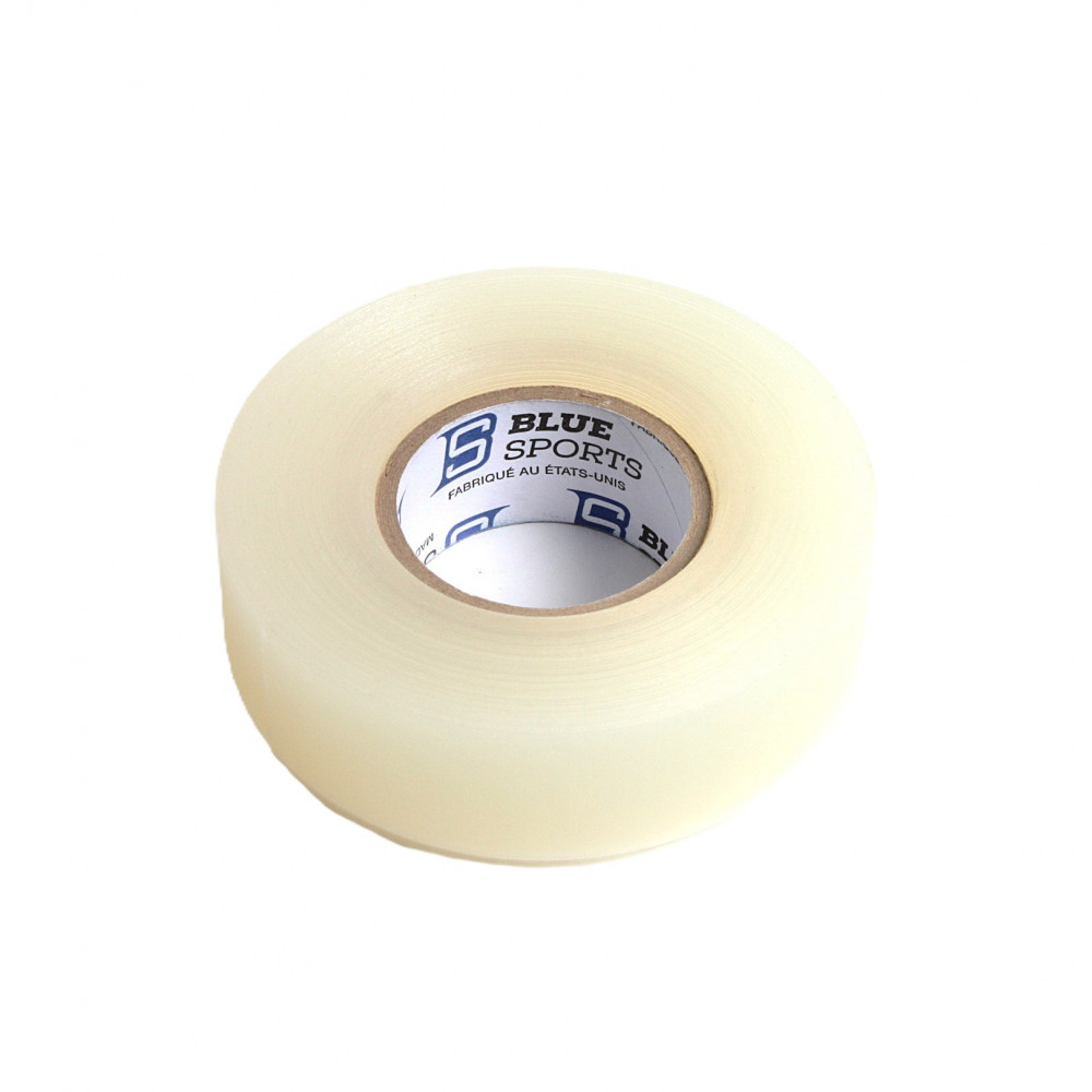 Blue Sports poly shin tape, clear