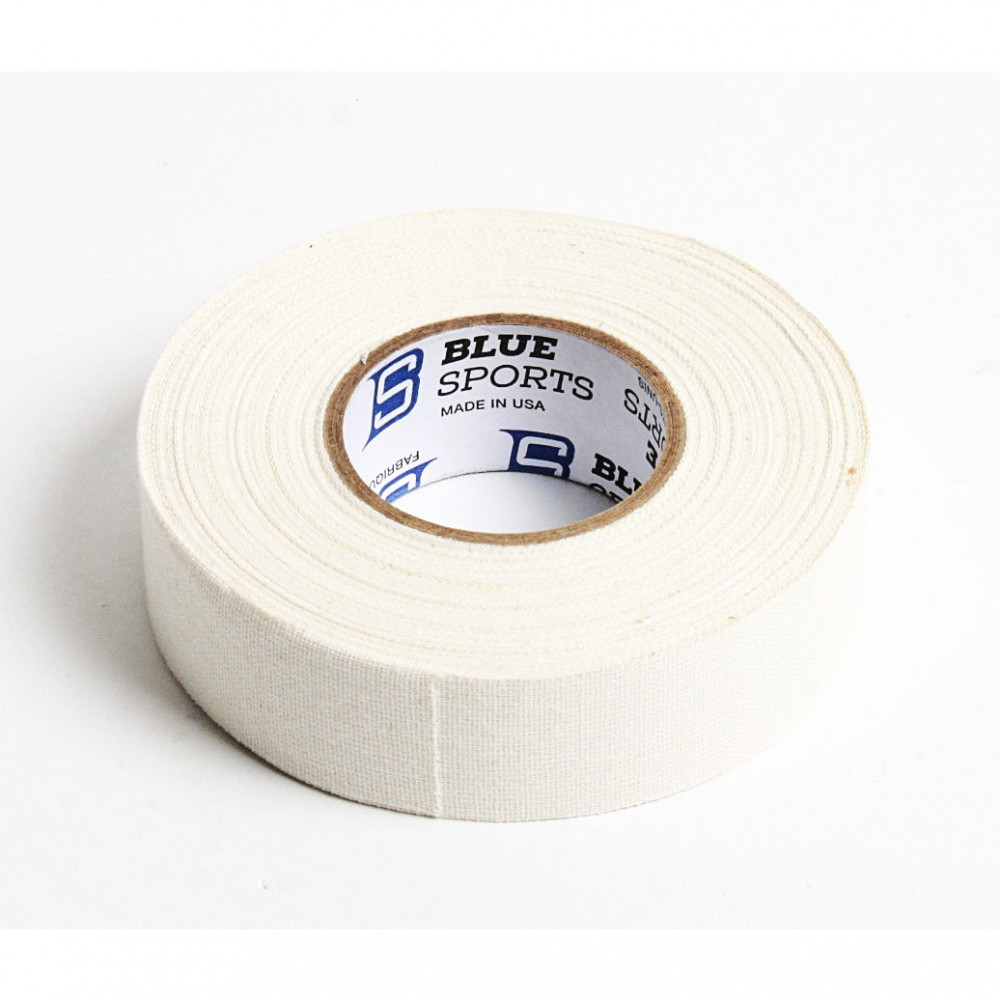 Blue Sports stick tape, white 24mm x 18m