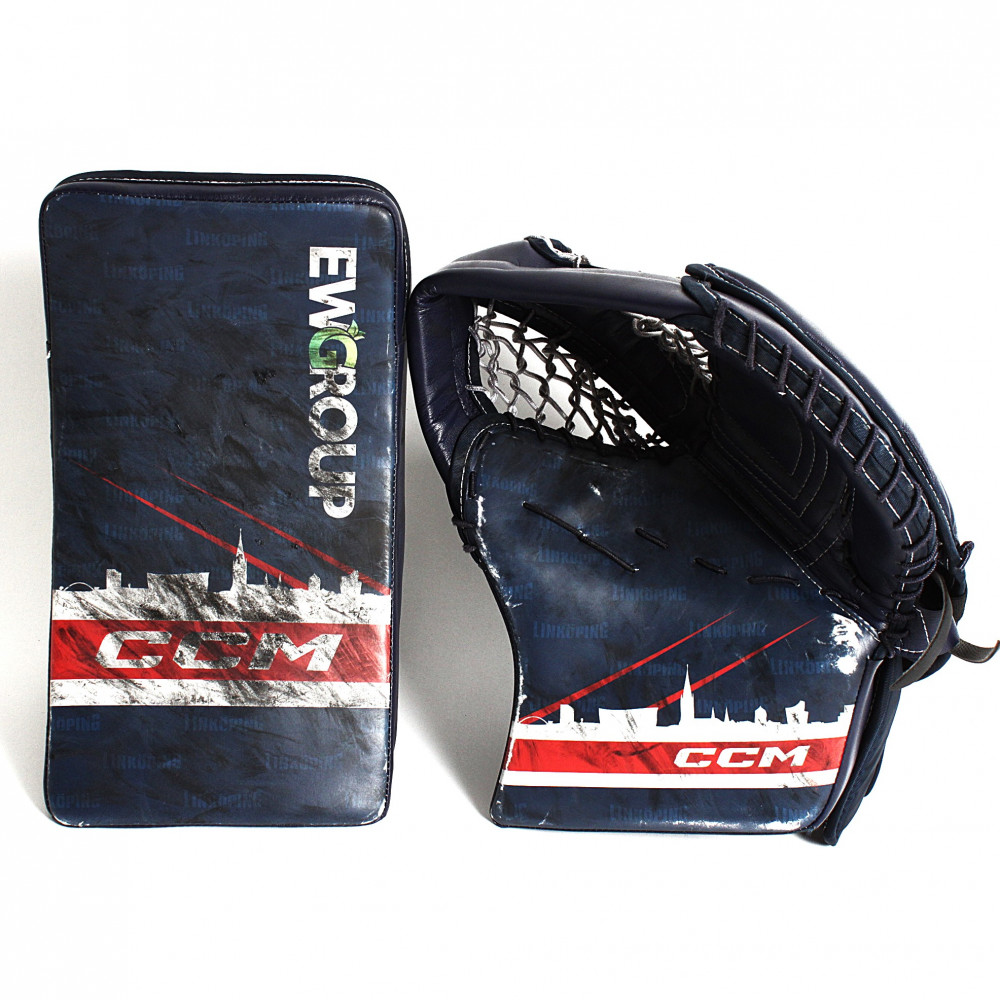 CCM AXIS XF PRO "HELJANKO" RÄPSÄ/KILPI PARI SR