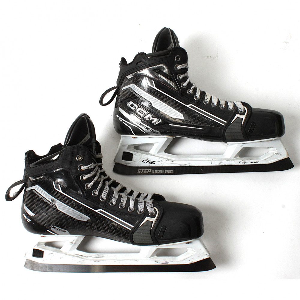 CCM EFLEX PRO "SAARINEN" CUSTOM GOALIE SKATES 47 / 11 