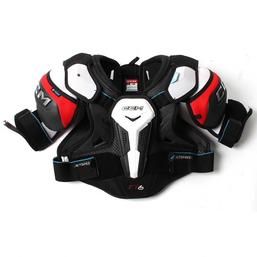 CCM JETSPEED FT6 SHOULDER PADS JR-L