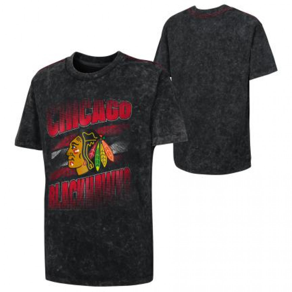 Chicago Blackhawks Fresh Mindset Crew T-paita