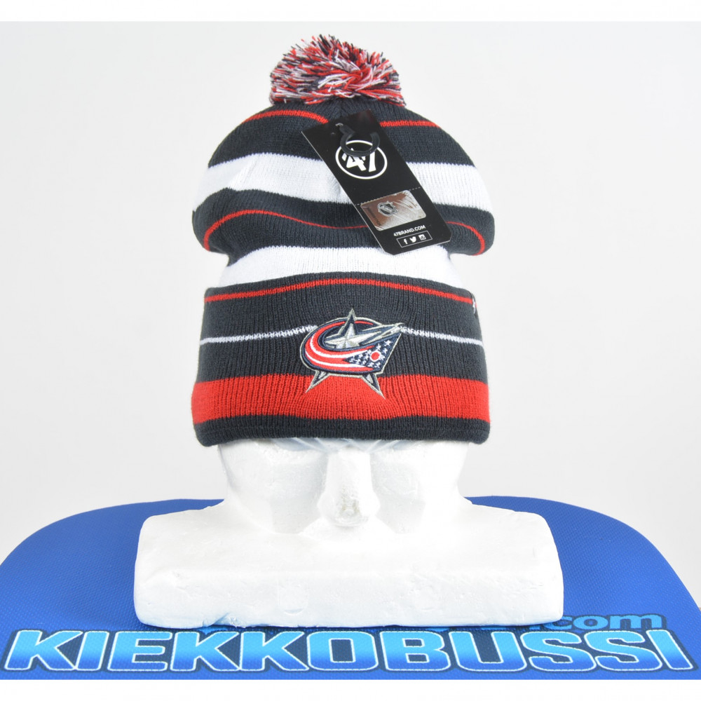 Columbus Blue Jackets 47Brand Powerline Beanie 