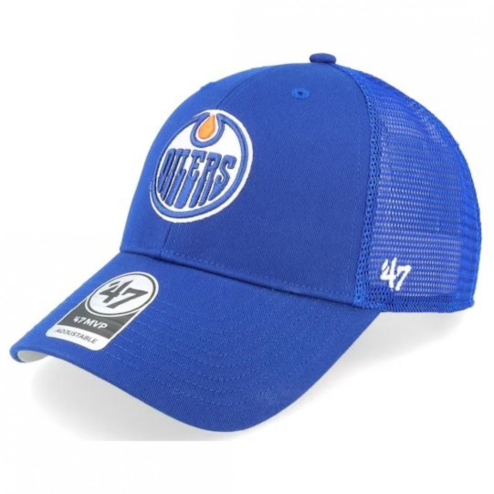Edmonton Oilers Branson '47 Mvp Royal Trucker cap