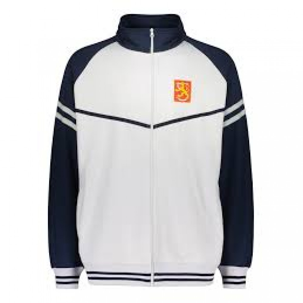 Hockey Nation Finland Track Jacket White