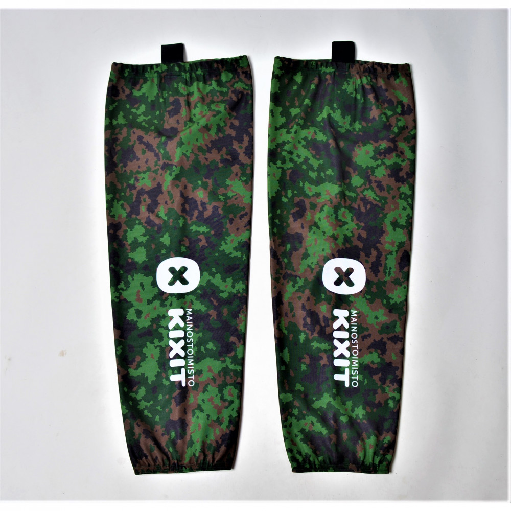 M05 camo hockey socks with sticker Senior