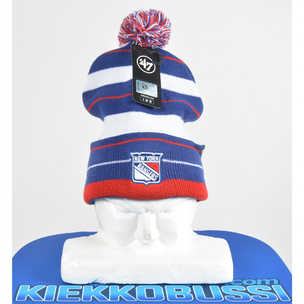 New York Rangers 47Brand Powerline Beanie 