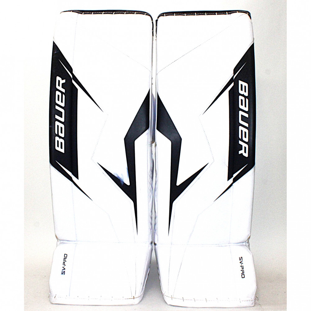 S25 BAUER SV-PRO PADS WHITE/NAVY 35+/ L *