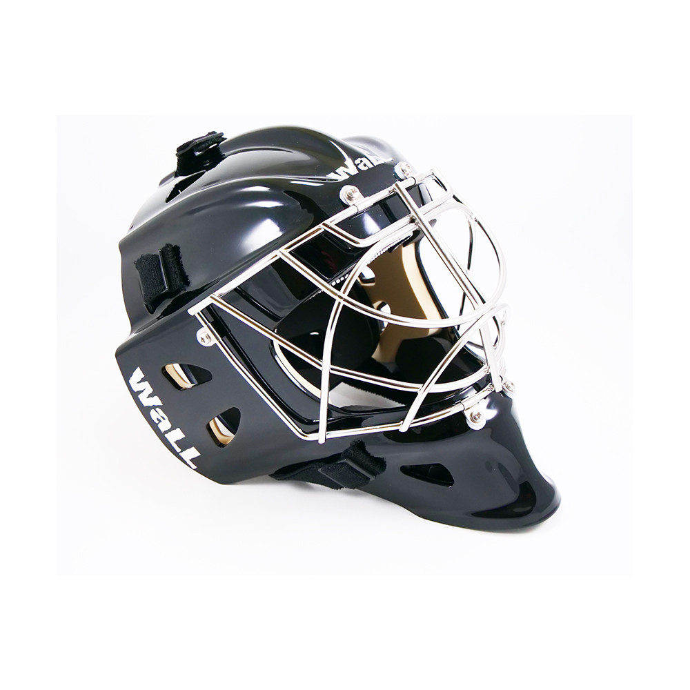 Wall W8 Black mask with chrome CANADA cage M