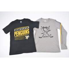 Pittsburgh Penguins T-paita ja pitkähihainen 