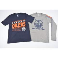 Edmonton Oilers T-paita ja pitkähihainen