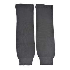 Knitted hockey sock, black (pair)