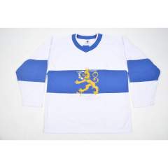 Futucon Suomi Olympic fan jersey, white SR-M
