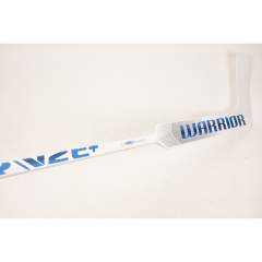 Warrior Ritual V2 E+ goalie stick, white/royal 25"