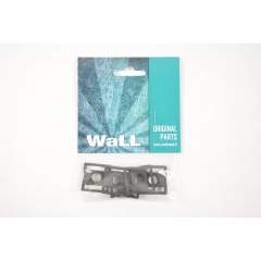 Wall muovisoljet, musta 5kpl